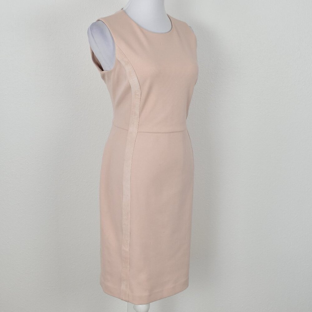 Calvin Klein Sheath Fitted Dress Pink - 10 - Picture 3 of 8